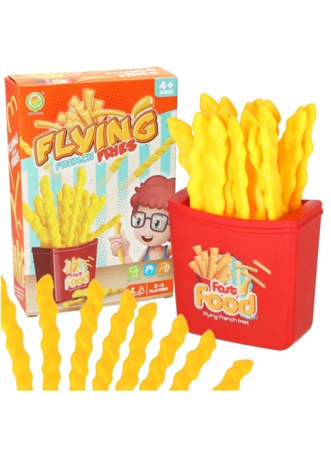 MONKEYTAIL Flying French Fries Popping Game | Funny Family Board Game | Fast Reaction Game for 2–4 Players - Image 1